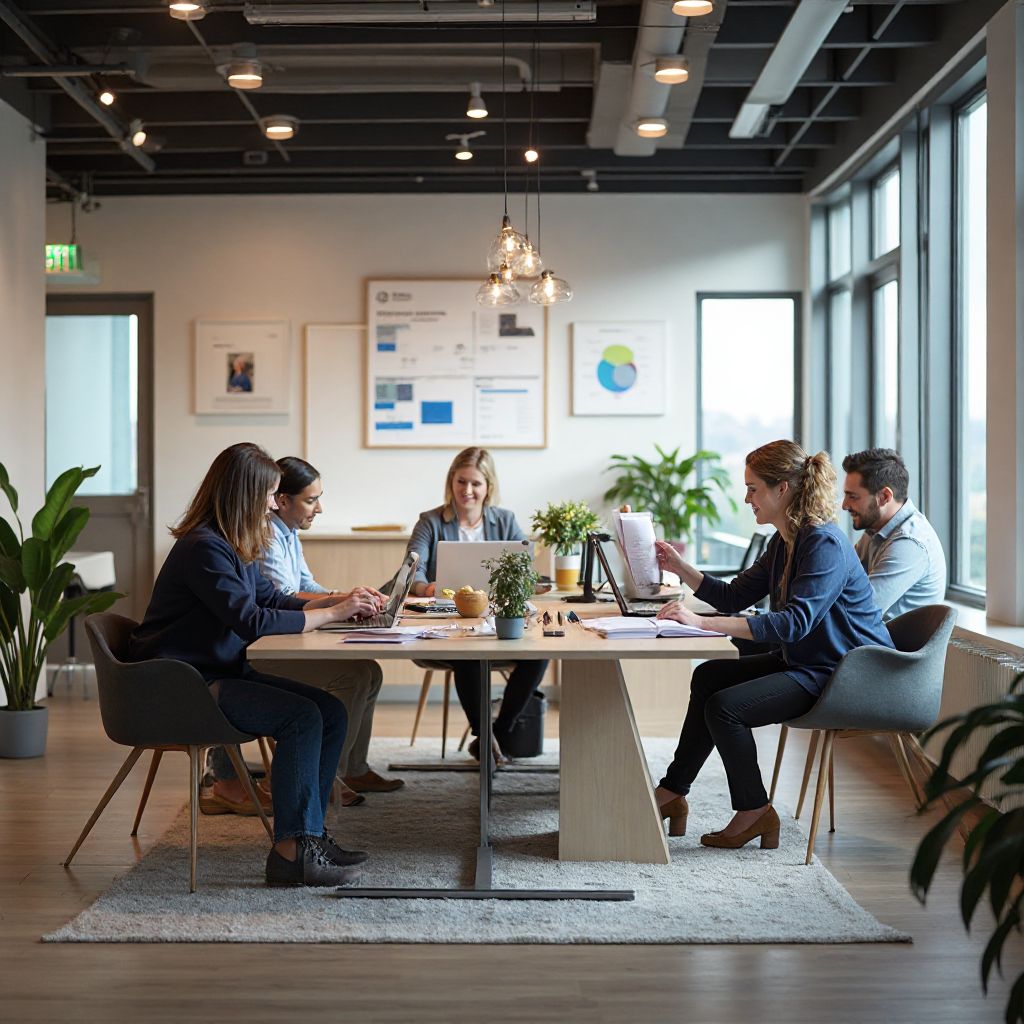 Office collaboration space