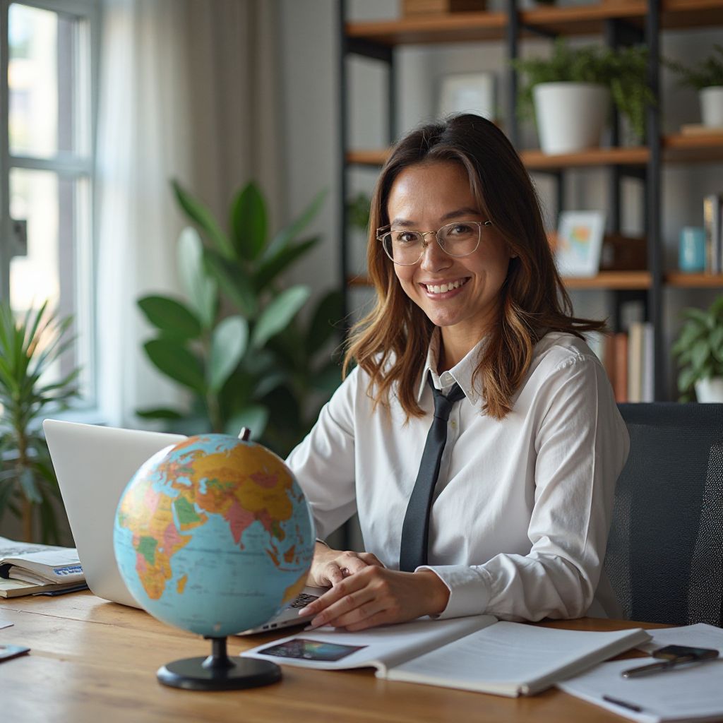 Professional travel consultant with global resources